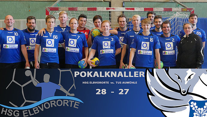 So sehen Sieger aus: die Handball-Herren der HSG Elbvororte.