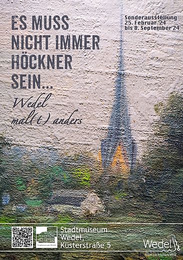 Die Ausstellung startet am 25. Februar mit einem Kunst-Café im Stadtmuseum Wedel. Bild: Stadtmuseum Wedel