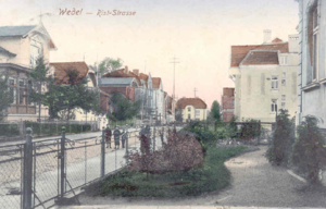 Postkarte der Riststraße