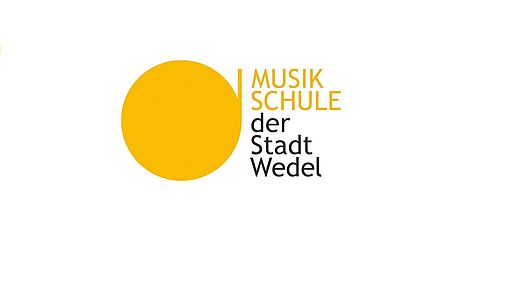 Logo der Musikschule mit stilisierter Note und Schriftzug