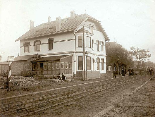 Bahnhofstraße historisch