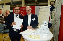 Vorsorgevollmacht - das ist das große Thema von Notar Ralf Kornobis (links) und Rechtsanwalt Oliver Käufer.