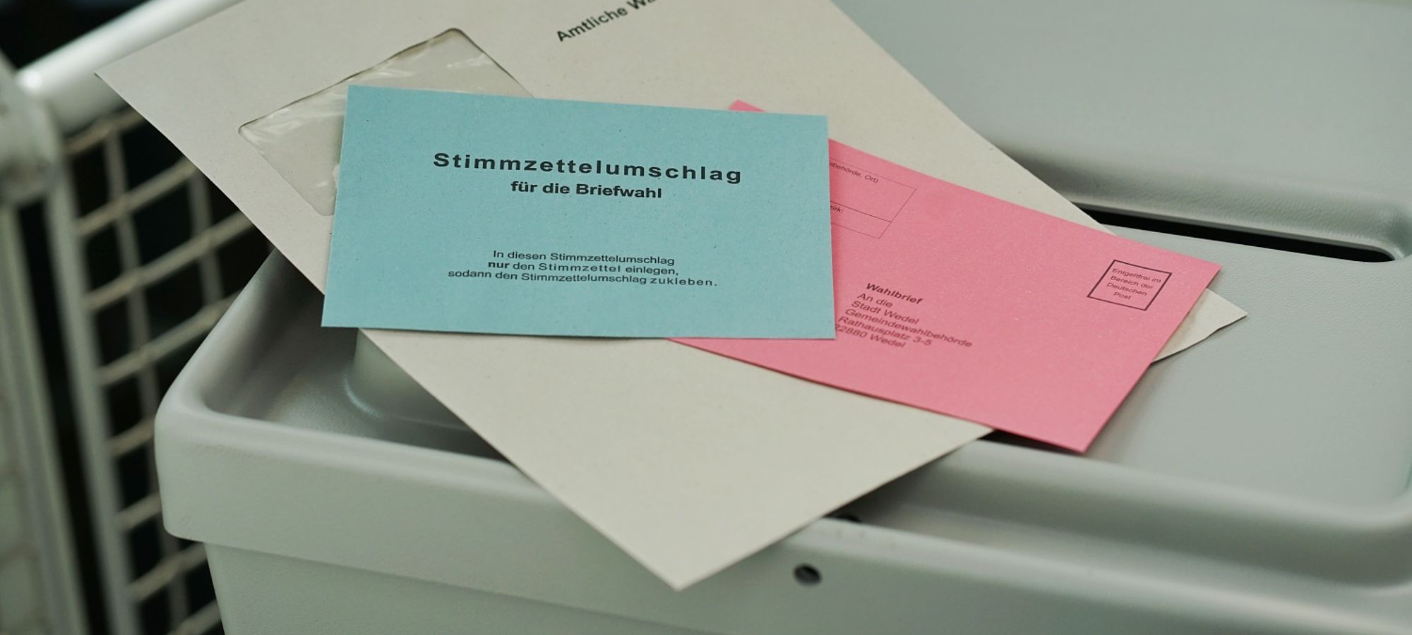 Gemeinde- und Kreiswahl am 14. Mai: Briefwahl ab 4. April möglich.