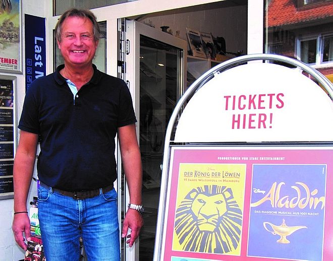 Josef Molnar in der Bahnhofstraße ist eine gute Anlaufadresse, wenn es um Tickets geht.