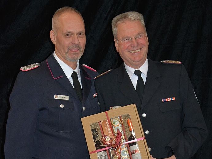 40 Jahre Mitglied in der Freiwilligen Feuerwehr: Frank Homrich