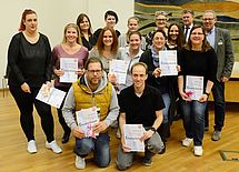 Auch Eltern haben Talent: die Senior-Stars-Cheerleader gewannen auf Anhieb ihre Kategorie.
