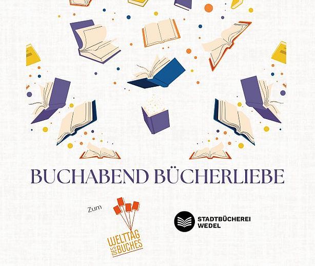 Buchabend "Bücherliebe" am 24. April zum Welttag des Buches