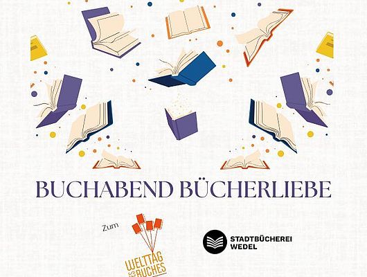 Buchabend "Bücherliebe" am 24. April zum Welttag des Buches