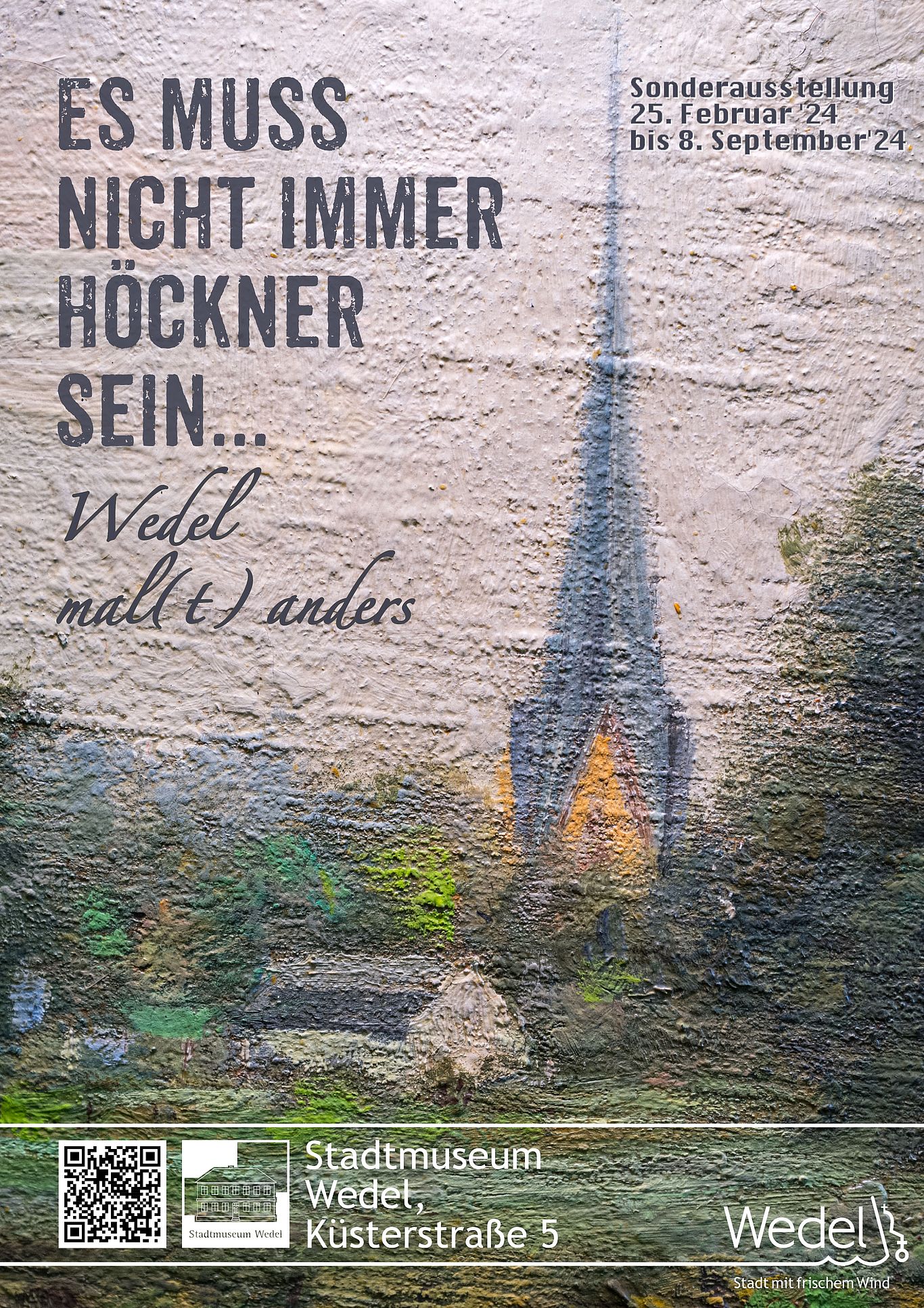 Plakat Sonderausstellung "Es muss nicht immer Höckner sein..."