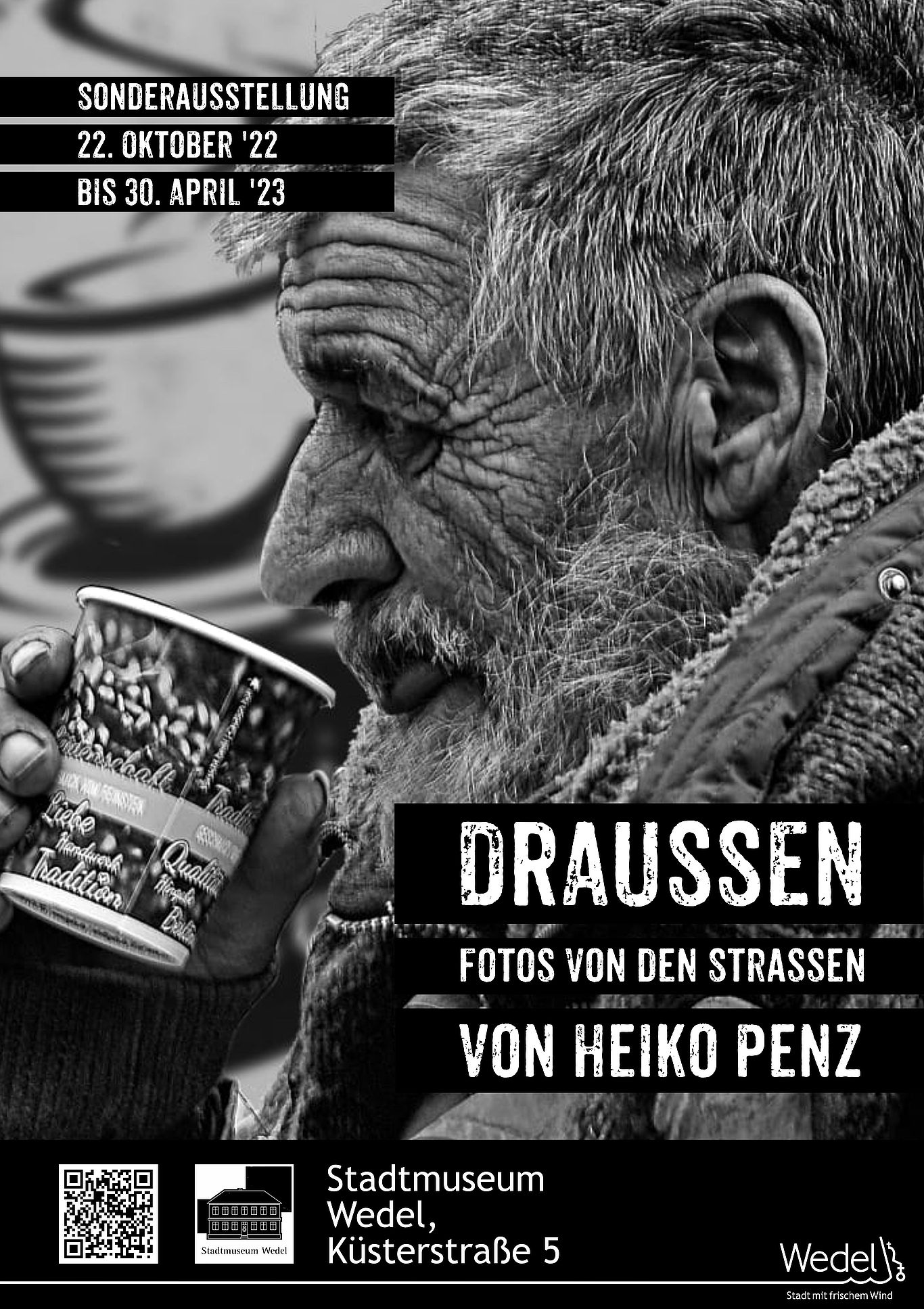 "Draussen" Fotoausstellung Heiko Penz. Foto: Stadt Wedel.