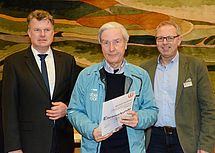 Michael Eybächer holte Bronze über zehn Kilometer Laufen bei den deutschen betriebssportmeisterschaften.