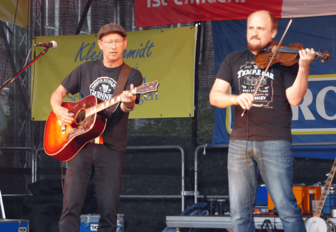 zwei Musiker