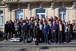 2016 zu Besuch in Caudry/ Foto: Stadt Wedel