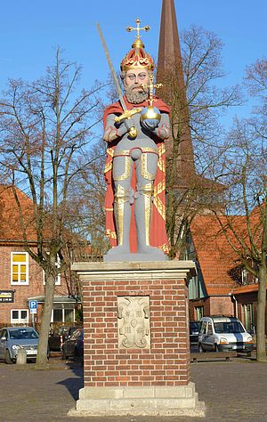 Roland-Statue in Wedel