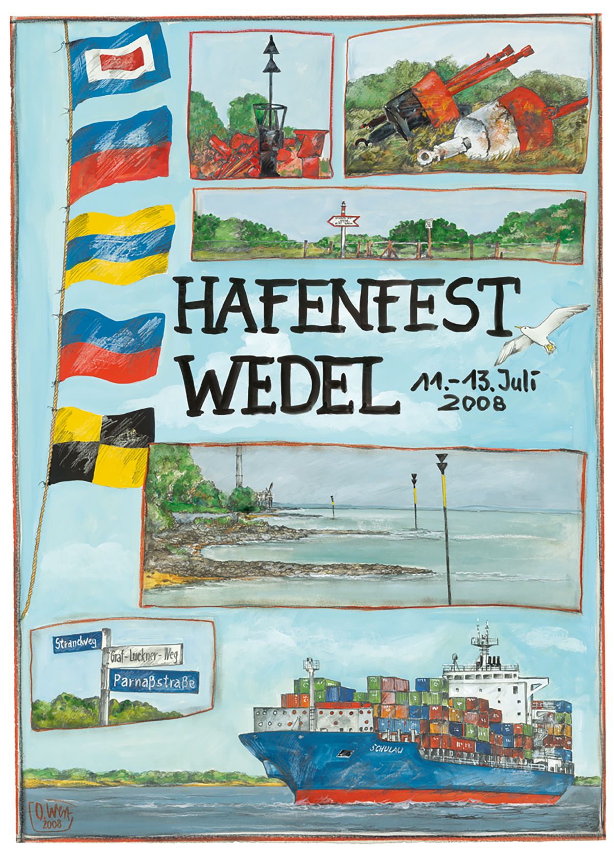 Hafenfestplakat 2008