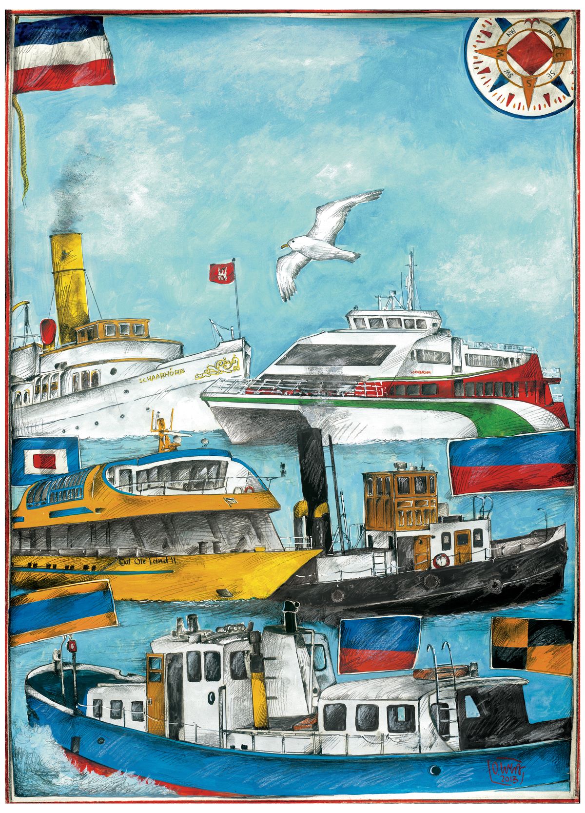 Hafenfestplakat 2013
