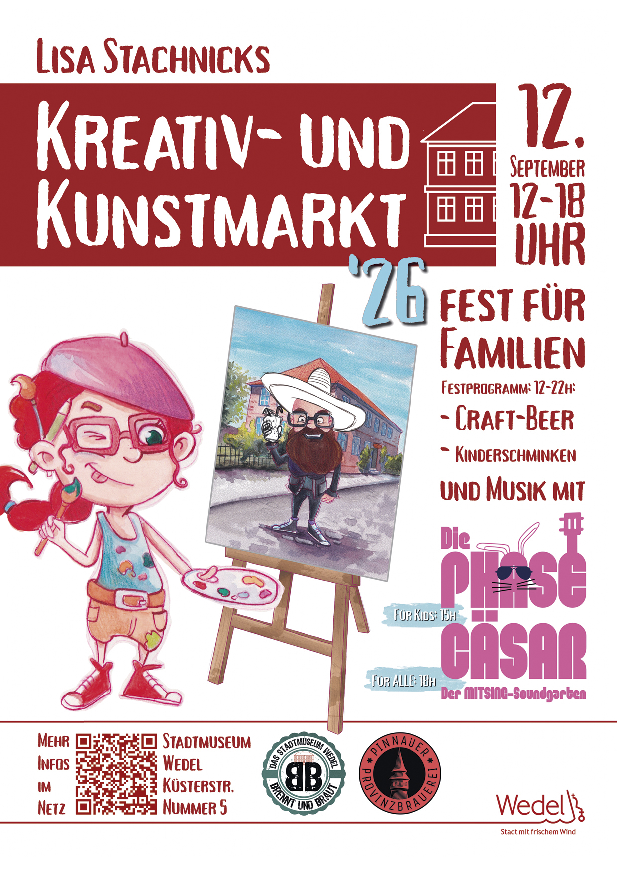 Flyer für das Spätsommerfest 2026