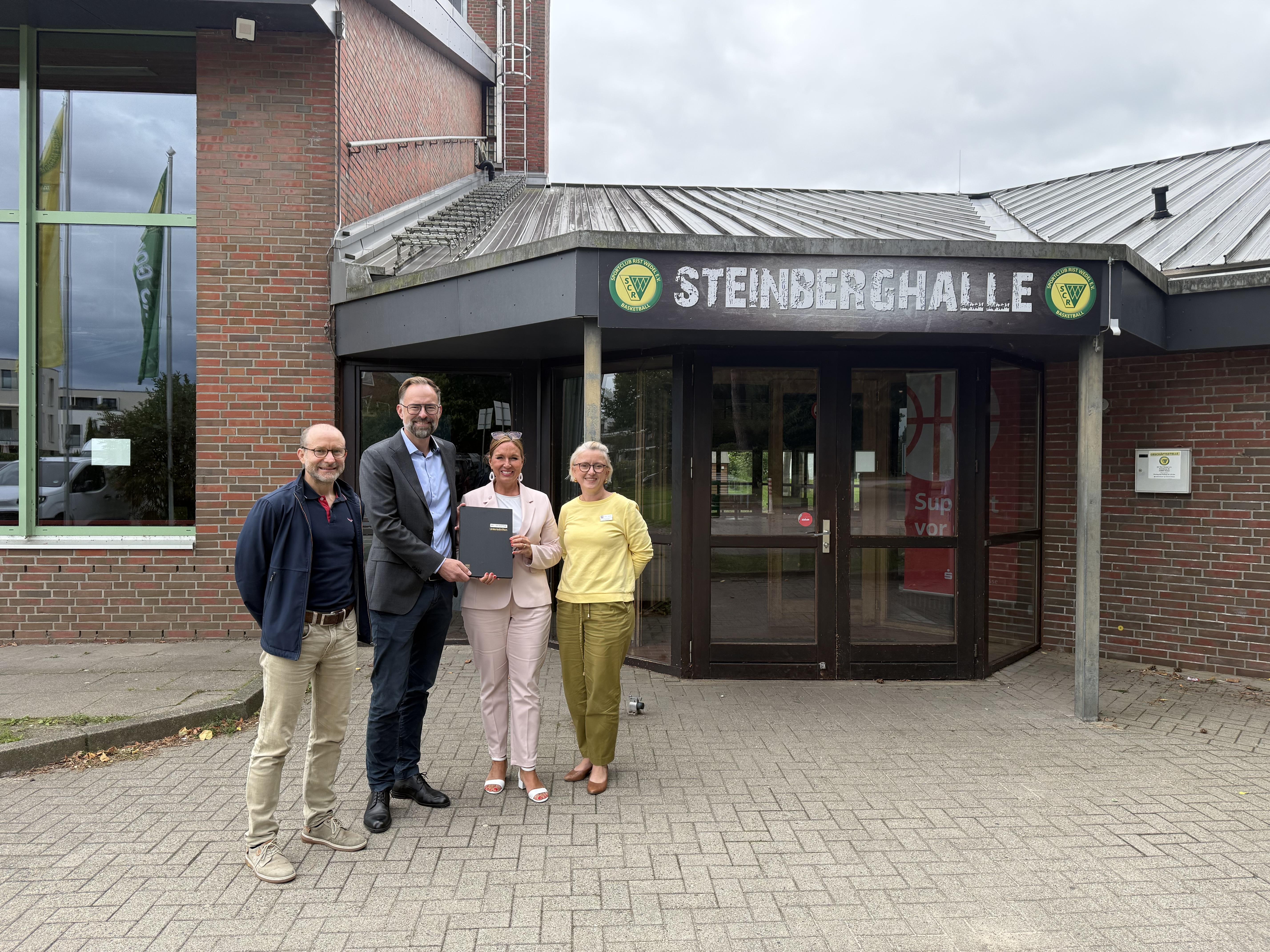 Rehder Stadt Wedel: Modernisierung der Steinberghalle startet am 1. Oktober