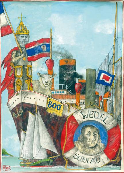 Hafenfestplakat 2012