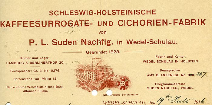 Zichorienfabrik von Friederich Knaufft