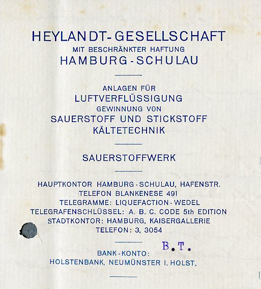 Sauerstoff aus der Hafenstraße 