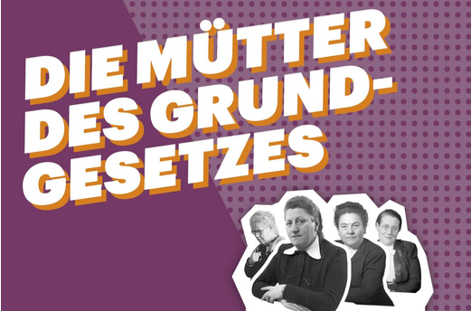 Bis 5.10.26 "Mütter des Grundgesetzes" - Ausstellung in der VHS