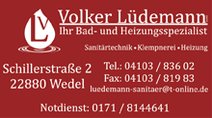 Volker Lüdemann - Sanitärtechniker/in gesucht